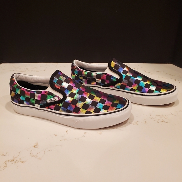 🆕️ NEW Vans Classic Slip-On Iridescent - Picture 5 of 12